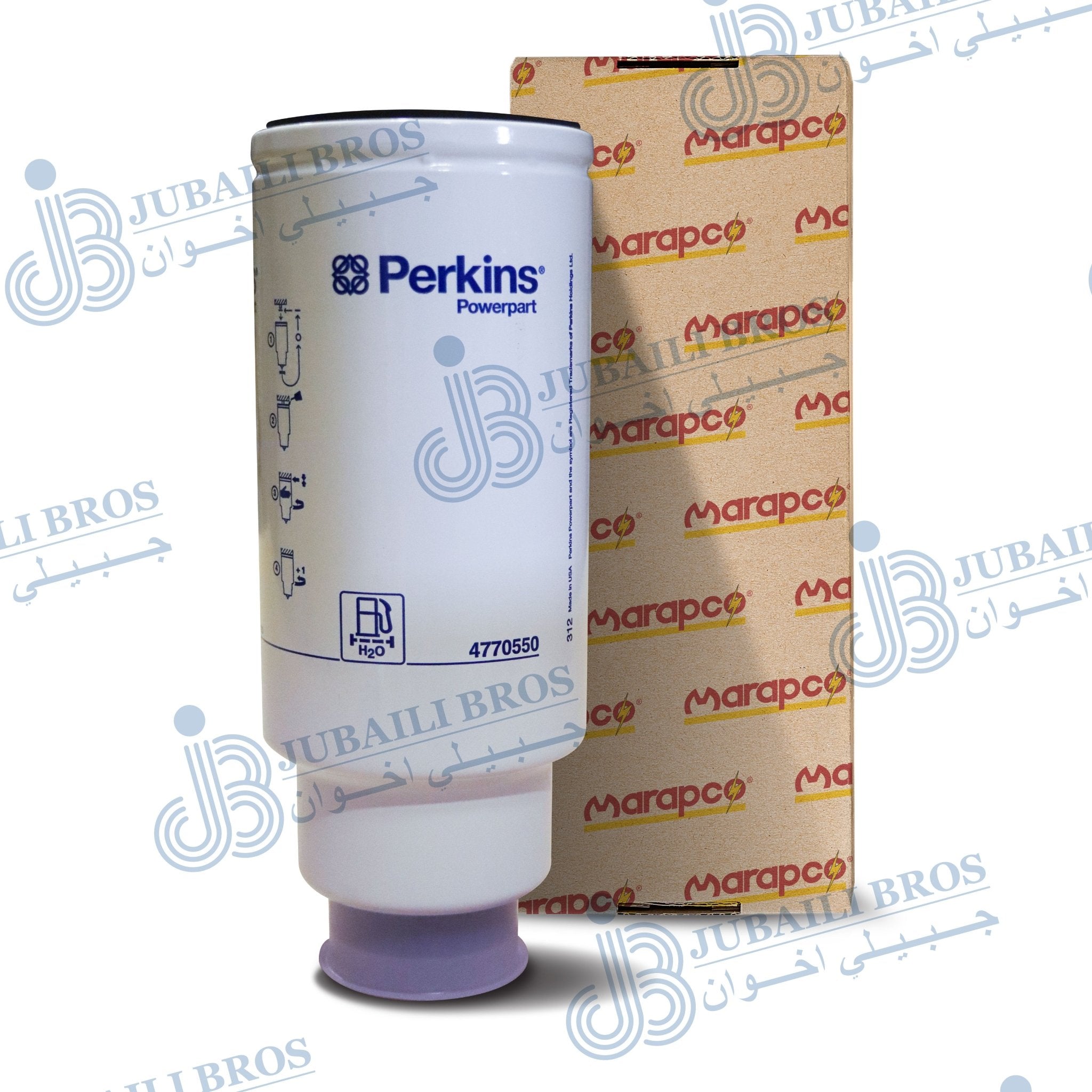 Fuel filter secondary (301 - 04772/4770550) Spare Parts Marapco - Jubaili Bros